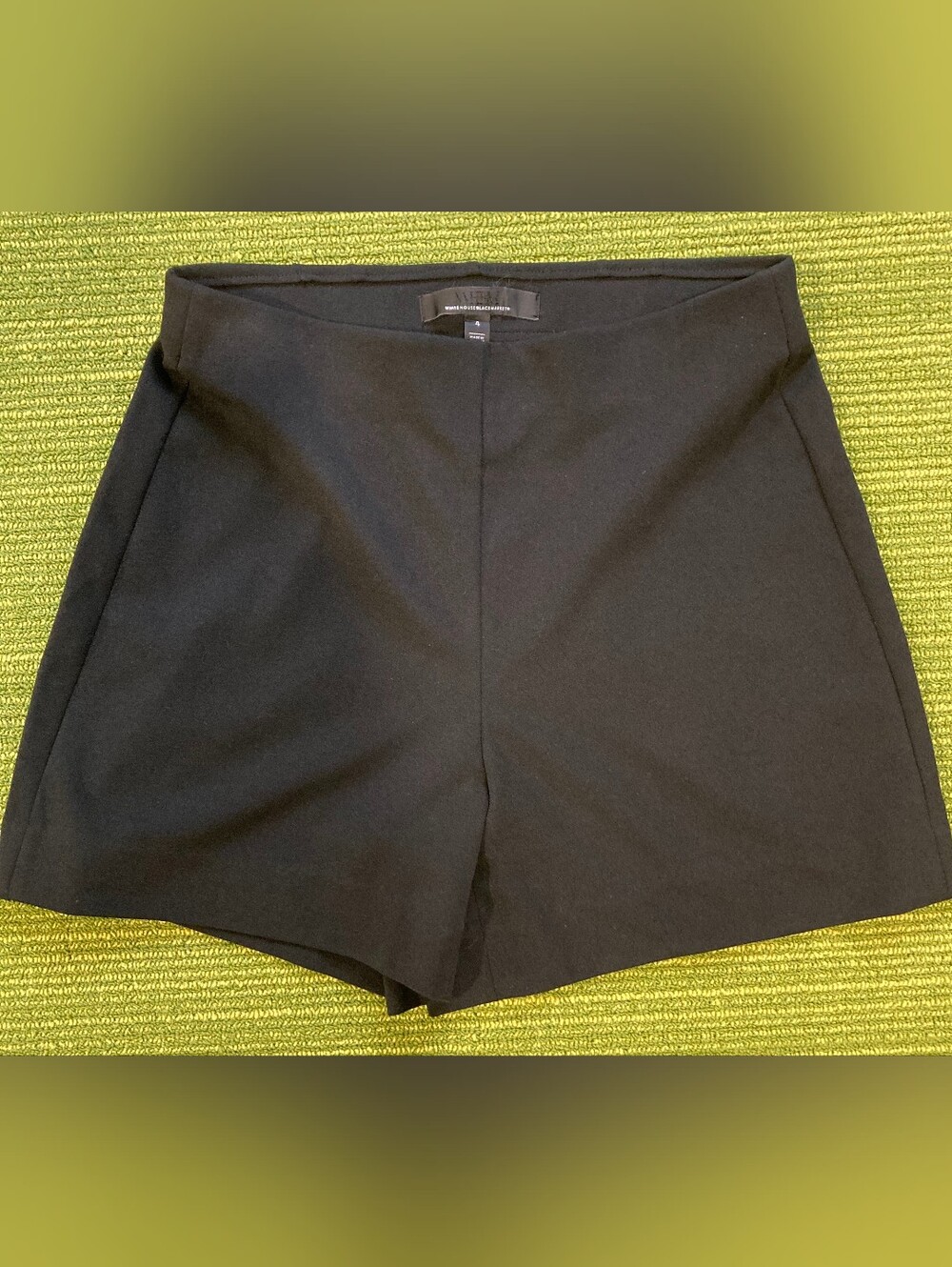 White House Black Market Black Classic High-Waist Tailored Shorts